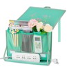 Retyion Bedside Caddy Bedside Storage Organizer Bedside Organizer with Power