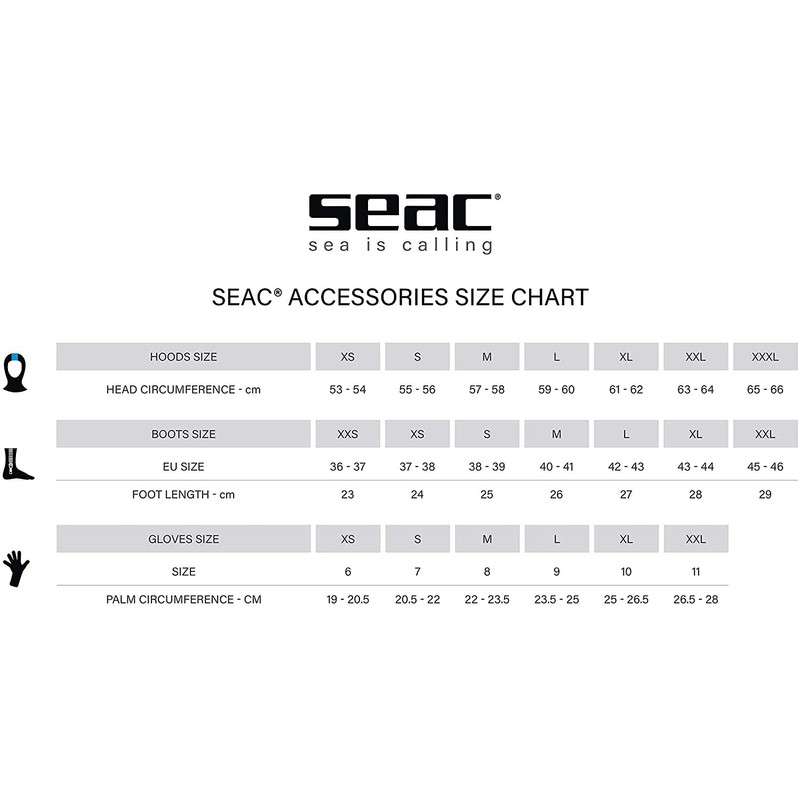 SEAC Unisex's Anatomic HD 7 Boots, Black, S