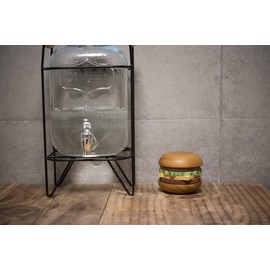 Rivers AP001 Hamburger Coasters Stax Plus Coasters, ONECOLOR