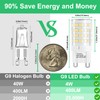 G9 LED Bulb 4W Equl. 40W Halogen, Vinaco 6 Pack