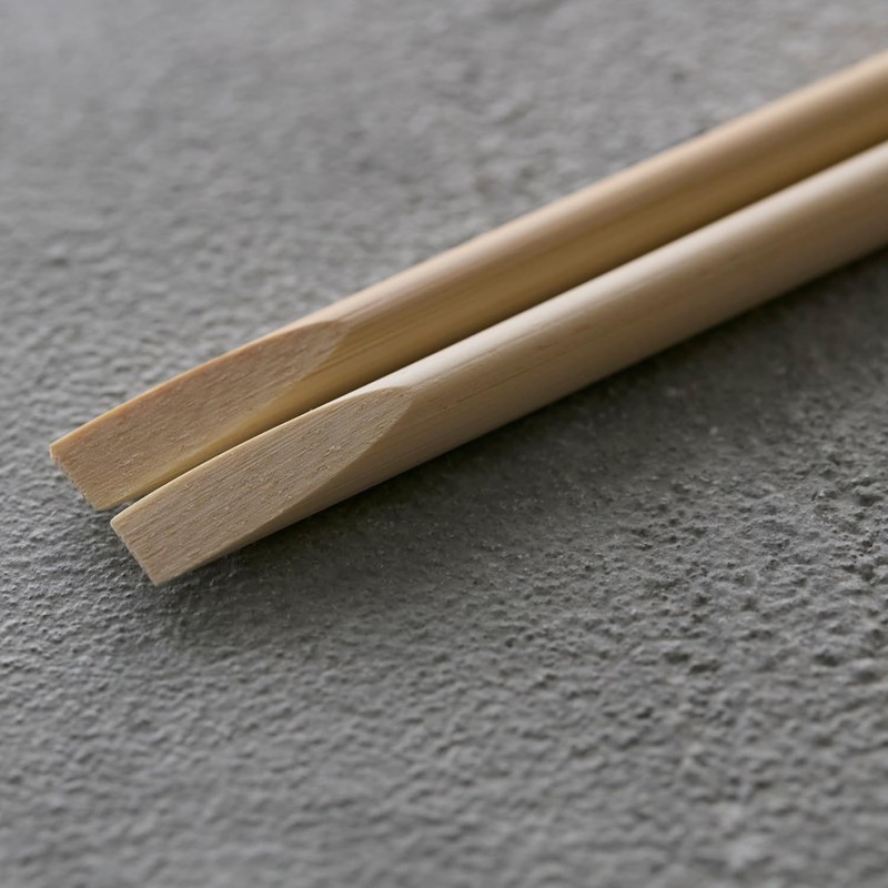 Nichinichi Utensils New Type Vegetable Chopsticks, Made in Japan, Natural
