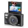 Bewinner Retro 64MP Digital Camera, Vintage 4K UHD Vlogging Camera