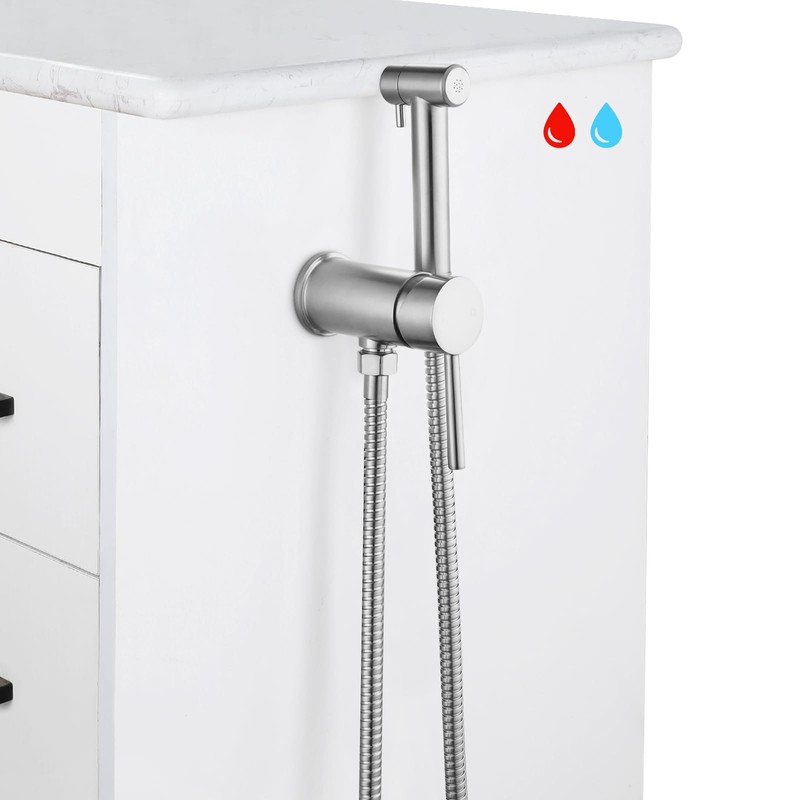 KWOCI Stainless Steel Handheld Bidet Sprayer