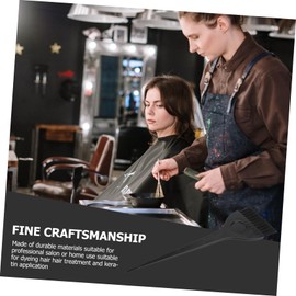 Vaguelly 10PCS Professional Hair Dyeing Brush Set Adjustable Tint Applicator Tools for Home Salon Use for Hair Coloring Highlighting Random Color