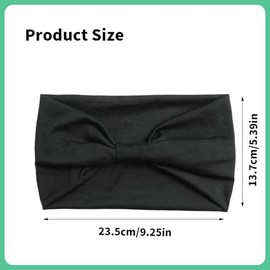 Nivofu Diademas Deportivas 6 Piezas, Diademas Deportivas para Yoga y Hacer Ejercicio, Diadema Elástica Suave Que Absorbe el Sudor, Adecuada para Hombr