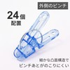 Towa Sangyo CLR Laundry Hanger, Foldable, Corner Hanger, Polycarbonate, Includes