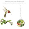 YARDWE 2Pcs Chicken Ball Feeder Birds Suet Cage Stainless Steel