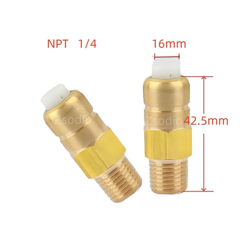 678169004 Brass Thermal Relief Valve Thermal Release Valve for Homelite