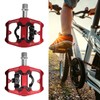 Dual Function Bicycle Pedal Flat Clipless Cleats 3 Sealed Bearings