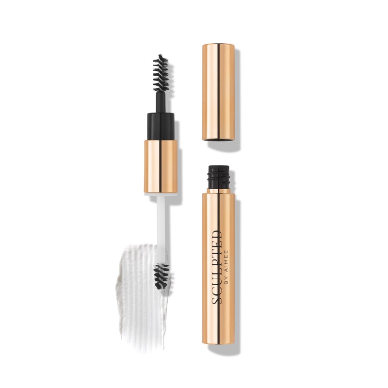 EasyBrow Clear from Sculpted by Aimee - Travel-Friendly, Double-Ended, Vegan