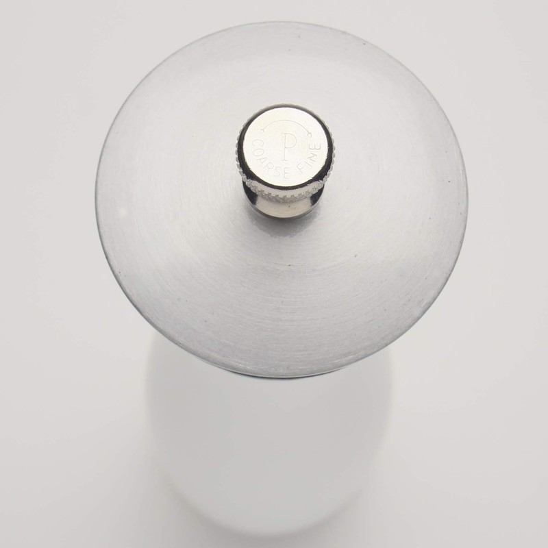 Chef Specialties 8.5" Alumina Pepper Mill, White