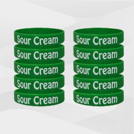 Sour Cream: 10 Pack Labels