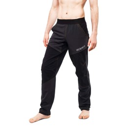 Ucraft - Anti-Gravity and Bouldering Unisex Pants, 5 Pockets, 5 Fabrics (Graphite, S)