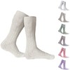 German Wear, short costume socks, braid pattern, socks, 44 cm