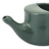 HealthGoodsIn Ceramic Neti Pot, Spill Proof with 5 Sachet Neti