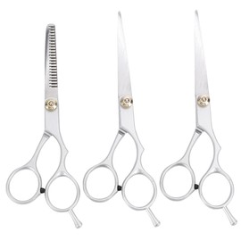 TOVINANNA Hair Cutting Scissors 3pcs Professional Set 5.5 6 Thinning Trimming Shears