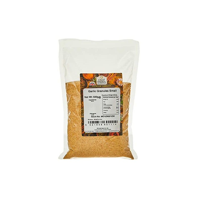 Old India Garlic Granules Small 500g