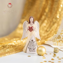 Storieme 50th Birthday Gifts for Her Women Happy Birthday Gift for Mom Daughter Wife Friend Sisters Unique 50 Year Old Woman Birthday Gift Ideas