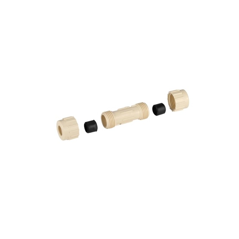 EFIELD 1-inch CPVC Compression Coupling For Plumbing Installations and Repair