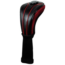 LEZAX TEE-OFF Headcover for Fairway Wood TOHC-6552 Black x Red