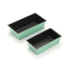 Bread loaf pan, loaf pans for oven home baking Bread mold 2lb loaf tin 10.5 x 6 x 3 inches Aluminized Steel Non Stick Coating For Home Baking 9x5 bread 2pcs