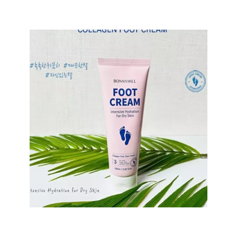 Davimarket 다비샵 HH 보니힐 콜라겐 풋크림 100ML 발케어 발보습제 발보습크림
