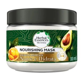Mascarilla para cabello Herbal Essences Bío:Renew Pequi & Aguacate Nutre e Hidrata Nourishing Mask 300 ml