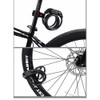 自転車 鍵 バイク ワイヤーロック ダイヤルロック 長120cm 横断面直径12mm 5桁ダイヤル 暗証番号変更可能 盗難防