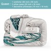 Bedbay Coastal Bedding Set Queen Size for Girls Boys -