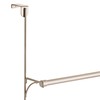 Franklin Brass (1-Pack) Over the Door Hooks Nickel Triple Towel