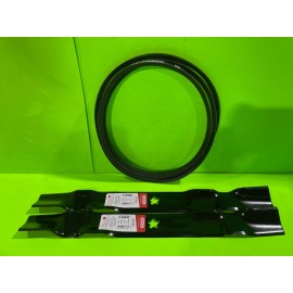 Lawnmower Parts World Sears Craftsman YS4500 YS 4500 42" Lawn Mower Mulching Blades and Deck Belt
