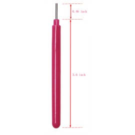 Floranea 2 Pcs Paper Quilling Tools Slotted Kit Rolling Curling Quilling Needle Pen Rose Blue for Art Craft DIY Paper Cardmaking Project (2 pcs)