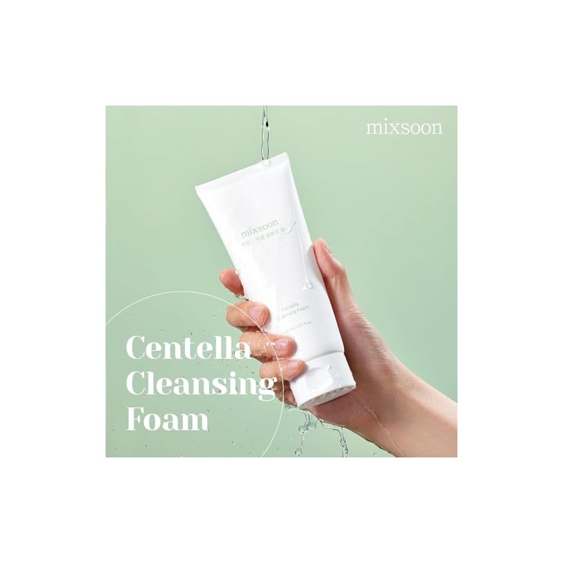 Centella Cleansing Foam – Espuma con CICA y ácido salicílico,
