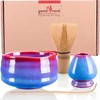 Goodwei Japanese Matcha Complete Set with High Quality Tea Bowl