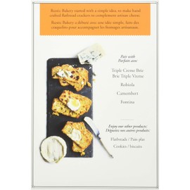 Rustic Bakery Rustic Bakery, Apricot, Pistachio & Brandy Crisps, 5 Ounce