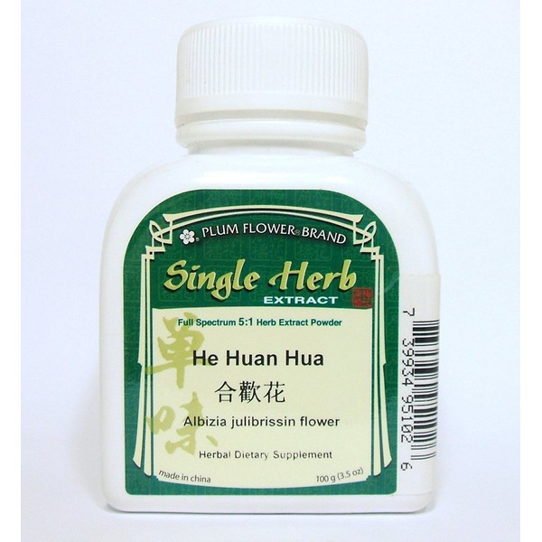 Albizia Julibrissin Flower Herb Extract Powder / He Huan Hua, 100g or 3.5oz