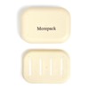 Double Layer Draining Soap Dish, Plastic Dishwashing Sponge Soap Holder