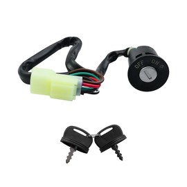 Ignition Switch Ignition Key Switch Lock Fit for Kymco ATV MXU 50 150 for Arctic Cat Utility 150 2x4 2009-2019 Replace 35010-LCA4-90A 35010-LCA4-9V0 3305-756