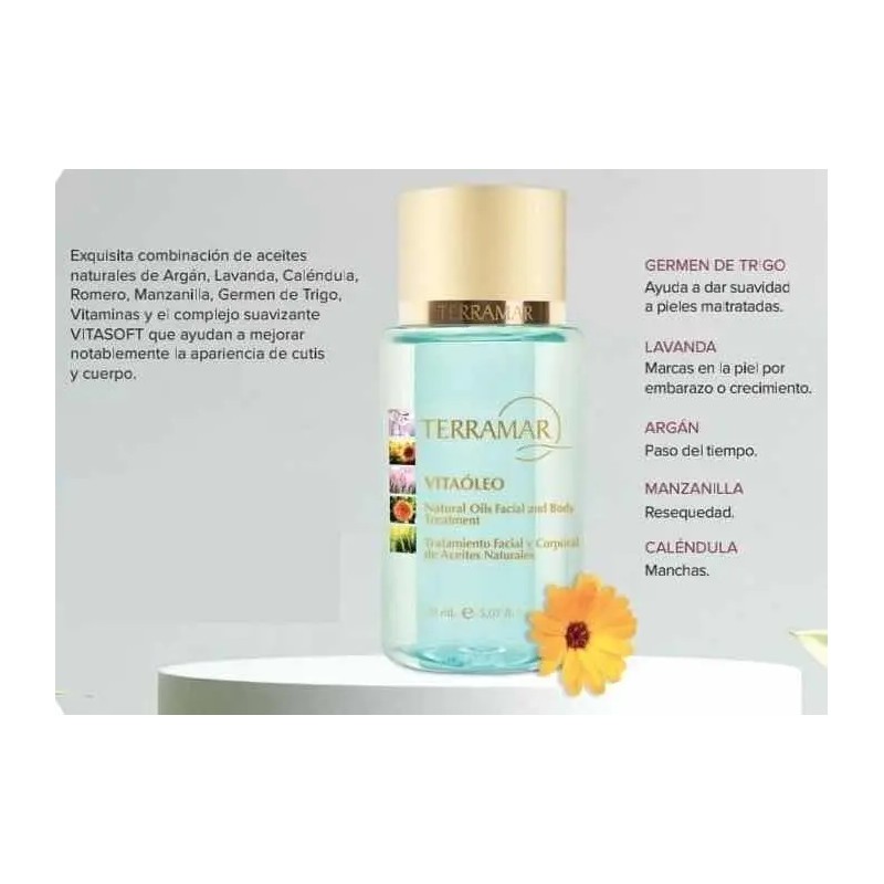 Vitaoleo Tratamiento Facial Y Corporal Terramar, 150 Ml