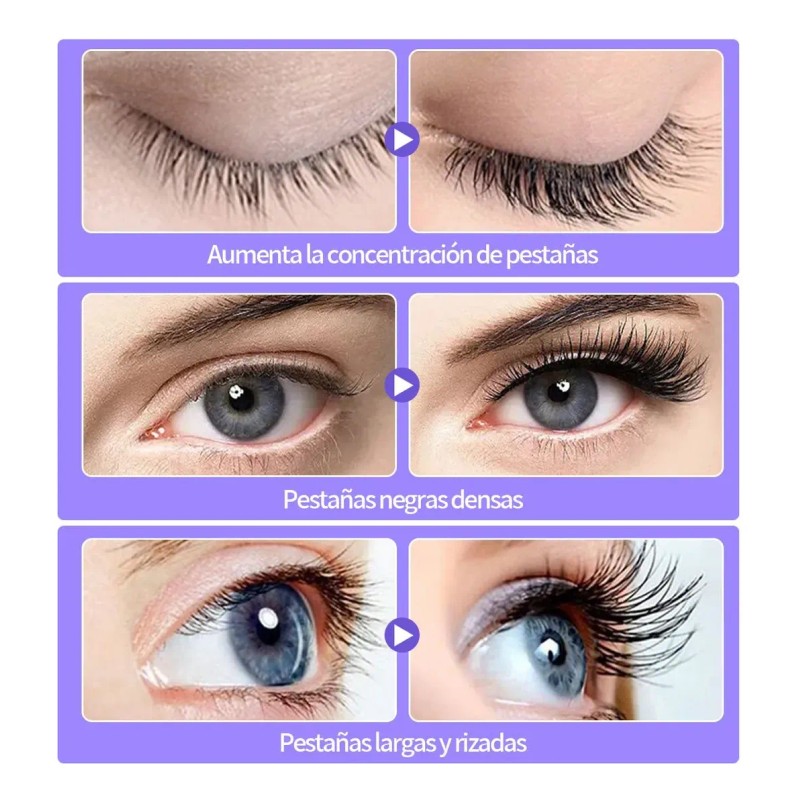 Kit 2 Serum Para Pestañas Bioaqua Crecimiento Y Fortalecedor