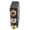 kenable 3.5mm Jack to 3 Phonos/RCA 4 pole AV out