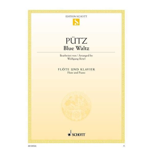 Blue Waltz: flute and piano.