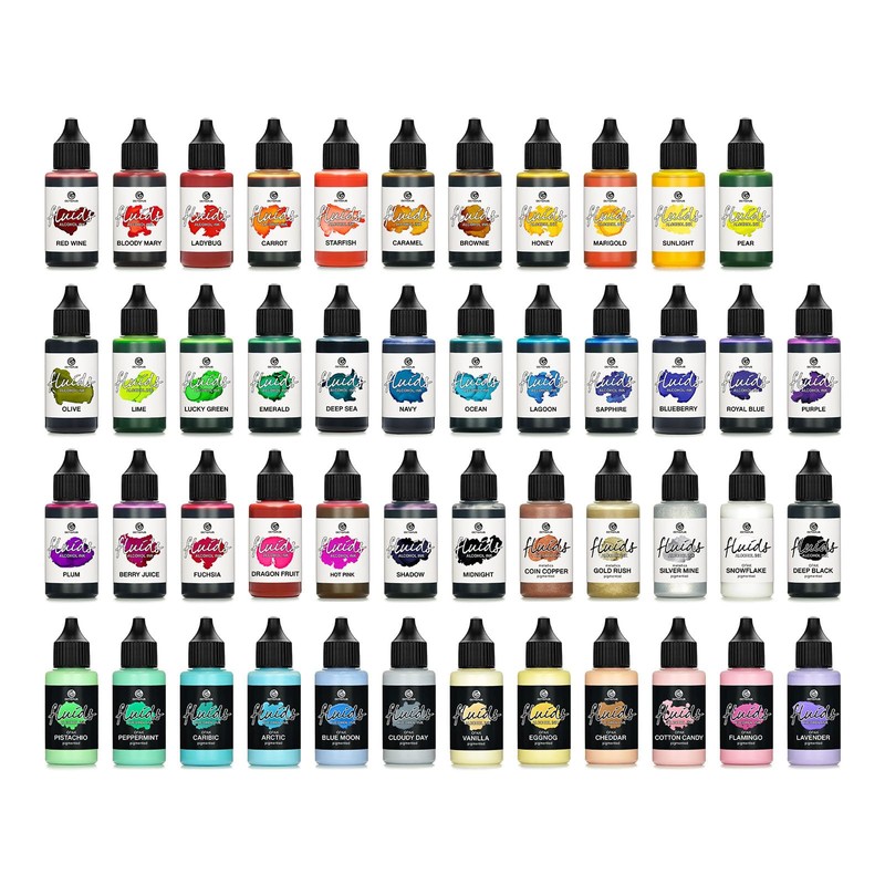 30ml Fluids Alcohol Ink Silver Mine for Fluid Art and