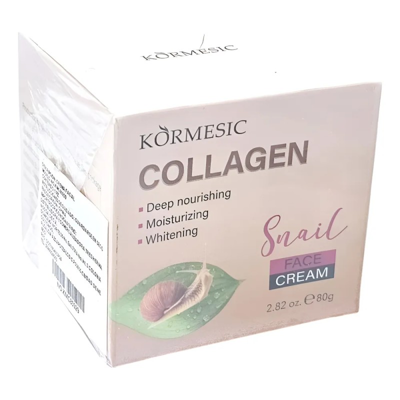 Crema Facial Colágeno Y Baba De Caracol Todo Tipo De