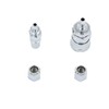 JomMart TL0452 Air Coupler Set of 5 for Urethane Hose
