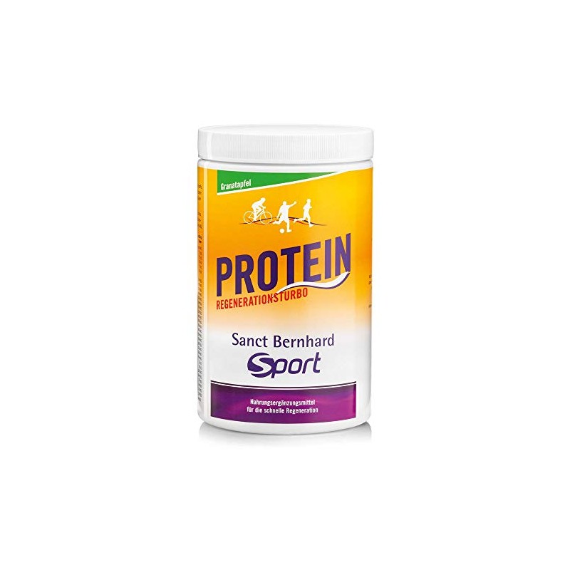 Sanct Bernhard Sport Protein Regenerationsturbo Granatapfel, Inhalt 750 g