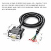 JUXINICE - Conector DB9 RS232, cable serie DB9 hembra a