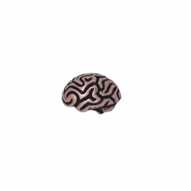 Jim Clift Design Brain Copper Lapel Pin - 1 Count