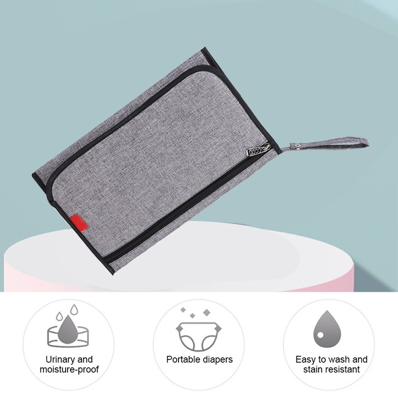 Baby Diaper Changing Pad Portable Multifunctional Travel Changing Mat Station