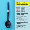 Tasty Serving Spoon with Grater, Non-Stick Cooking Spoon, Spoon Ladle